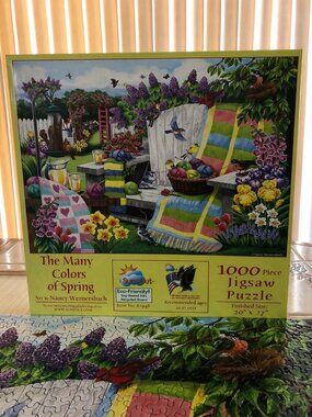 SunsOut “The Many Colors of Spring” 1000 Piece Puzzle